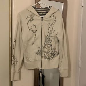 Reversible ladies hoodie sweatshirt. Like NEW, never worn.